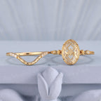 One-of-a-Kind Oval Lab Diamond Ring