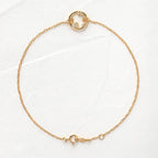 14k Solid Gold Lab Grown-CVD Diamond Satellite Bracelet - JBR Jeweler