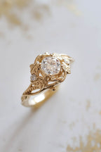2.10 CT Ivy-Inspired Lab Diamond Engagement Ring