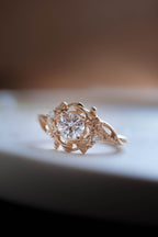 2.10 CT Ivy Design Lab Diamond Engagement Ring