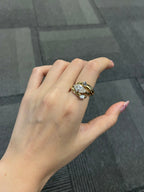 Marquise Lab-Grown Diamond East-West Engagement Ring