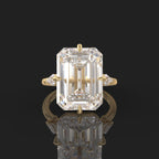 Elevate your look with a 7.50 CT kite-cut diamond ring