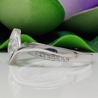 Tension Set Lab Diamond Engagement Band
