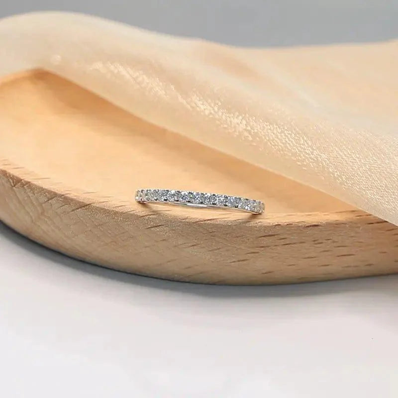 Round Cut Lab Grown-CVD Diamond Classic Wedding Band Ring - JBR Jeweler